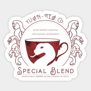 Yuan-Tea Special Blend DnD Yuan-Ti Dungeons and Dragons | D&D | DnD Gifts | RPG Gifts Sticker